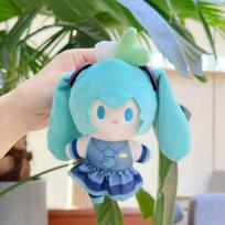 Mielas Hatsune Miku pliušinis raktų pakabukas Kawaii rankinės pakabukas Minkšti daiktai Aksesuarai Gimtadienio dovanai
