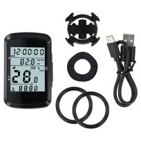 Dviračio GPS spidometras LCD ekranas Spidometras Belaidis odometras computer+base