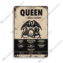Queen Roko Grupės Metalo Ženklas, Vintažinis Muzikos Plakatas 30x20cm