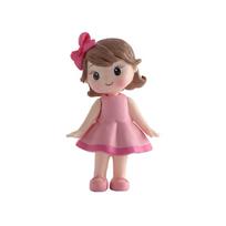 Pink Love Baby Shower Ornaments Birthday Party Supplies  Gifts Cake Topper Cake Decorating Tools Miniatures Figurine rožinė