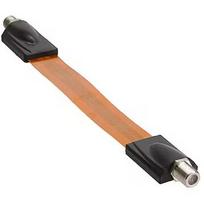 Goobay Fensterdurchführung LNB, Cable braun, 18 cm 11953