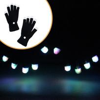 LED pirštinės Šaunūs šviečiantys pirštų apšvietimai vakarėlio dovanėlėms, dovanoms, koncertams, rave for Adults