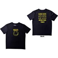Nirvana - Gėlių uostymo marškinėliai (Marškinėliai) L