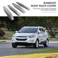 4x Automobilio stogo bagažinės bėgelių galinių dangtelių apdailos elementai Hyundai ix35 Tucson 2011-2015