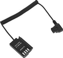 "Akozon D Tap to DMW DCC17 Dummy Battery Spiral Cable" DMW BLK22 baterijos adapteris, skirtas Lumix S5 S5K S5GK GH5II GH6 G9 skaitmeniniam fotoaparatui