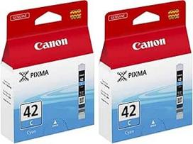 "Canon" CLI 42 C originali "Pixma" spausdintuvo PRO100 PRO100S originali rašalo kasetė (2 vnt.)