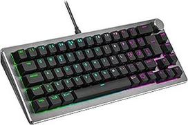 "Cooler Master CK720" mechaninė žaidimų klaviatūra, raudoni "Kailh" jungikliai, QWERTY - IT