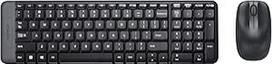 "Logitech MK220" belaidės klaviatūros ir pelės rinkinys, 2,4 GHz ryšys per "Unifying" USB imtuvą, 10 m atstumas, 24 mėn. baterijos veikimo laikas, kompaktiškas dizainas, kompiuteris / nešiojamasis kompiuteris, itališkas QWERTY išdėstymas