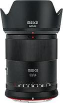 "Meike" 33 mm F1.4 automatinio fokusavimo didelės diafragmos STM žingsninio variklio APS-C portretinis objektyvas, suderinamas su "Nikon Z" fotoaparatais Z50 Z5 Z6 Z6 Z7 Z6II Z7II Z30 Zfc APS-C režimu