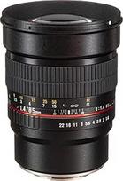 "Rokinon 85M-FX" 85 mm F1.4 itin platus fiksuotas objektyvas, skirtas "Fujifilm X-Mount" fotoaparatams