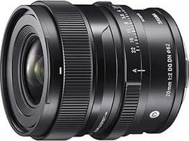 "Sigma" 20 mm F2 DG DN šiuolaikinis objektyvas "Sony E" objektyvo bajonetui