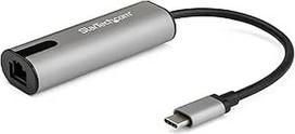 "StarTech.com" 2,5GbE USB-C tinklo adapteris - USB-C 3.0 2,5/1Gb/s ir 100Mb/s kelių greičių tinklo kortelė - "Thunderbolt 3 3.1" nešiojamojo kompiuterio ir RJ45/LAN - "MacBook Pro", "Surface" (US2GC30)