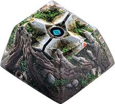 "SteelSeries Destiny 2 The Final Shape" kolekcinis - rankų darbo dervos klavišų dangtelis - nemokamas žaidimo elementas - "Cherry MX" klaviatūra - 1 iš 3700 - tamsoje šviečianti vaiduoklio akis