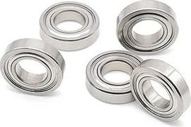 10 vnt./partijos 6700ZZ 6700 10 x 15 x 4 mm miniatiūrinis guminis sandariklis ABEC-7