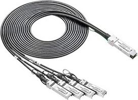 10Gtek for Cisco QSFP-4SFP10G-CU3M, 40Gb/s QSFP+ į 4xSFP+ tiesioginio prijungimo atšakos kabelis, pasyvus, 3 metrai