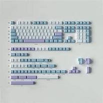 172 klavišų dvigubo šūvio klavišų gaubteliai Cherry profilio iliuzijos klavišų gaubteliai tinka 61/64/87/104/108 Cherry Mx jungikliams ISO/ANSI išdėstymo mechaninei klaviatūrai