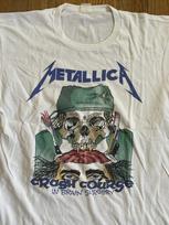 Metallica Intensyvus kursas Donington 1987 Pushead Ozzy Megadeth Pakartotinis spaudinys Unisex marškinėliai L gray