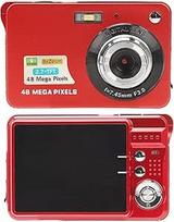 4K skaitmeninis fotoaparatas, 48 MP 8x priartinimo kompaktiškas fotoaparatas su 2,7 colių LCD ekranu, palaiko nešiojamuosius skaitmeninius fotoaparatus, automatinis laikmatis, nepertraukiamas fotografavimas, apsauga nuo drebėjimo