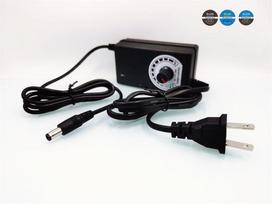 220V į 3V-24V DC reguliuojamo įtampos greičio reguliavimo adapteris, 1A 24W kintamas transformatorius