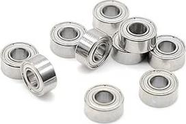 684ZZ guoliai 4 x 9 x 4 mm ABEC-7 (10 vnt.) Miniatiūriniai 684Z rutuliniai guoliai 684 ZZ Ventiliatoriai Hobby Emax Motor Quadcopter L-940ZZ guolis