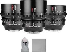 7artisans 25mm/35mm/50mm T1.05 Cine didelės diafragmos objektyvas, suderinamas su "Micro 4/3" laikikliu