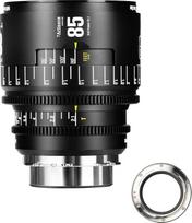 7artisans 85mm T2.1 Infinte serijos profesionalus rankinis viso kadro kino objektyvas, suderinamas su PL bajonetu, skirtas fotografijai ir filmų gamybai (juodas)