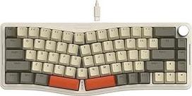 ATTACK SHARK AKS068 Alice 60% Mechaninė žaidimų klaviatūra, USB-C laidinė "Apex Pro Mini RGB" klaviatūra, tvirtinama ant tarpinės, sukamoji rankenėlė, VIA programuojama, "Hot Swap" linijinis jungiklis, PC/MAC/QWERTY