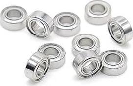 Guolių pakaitalas 10 vnt SMR74 ABEC-7 4x7x2mm nerūdijančio plieno rutulinis guolis 625 626 605 606 607 693 694 695 696 697 698 699 699 699 683 684 687 689 6 10 Pc S626ZZ 6X19X6)