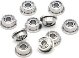MF52ZZ flanšiniai guoliai 2 x 5 x 2,5 mm ABEC-7 (10 vnt.) Miniatiūriniai flanšiniai rutuliniai guoliai MF52 Z ZZ