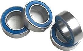 MR126RS guoliai ABEC-3 (10 vnt.) 6 x 12 x 4 mm miniatiūriniai MR126 - 2RS RU rutuliniai guoliai mėlynos spalvos, skirti "Axial SCX10 II