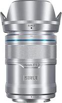 SIRUI Sniper 16 mm F1.2 plataus kampo automatinio fokusavimo objektyvas Nikon Z serijos Z8, Z9, Z7, Z6, Z5, Zfc, APS-C, Z-Mount, sidabrinės spalvos