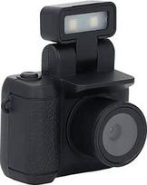 Skaitmeninis fotoaparatas nykščio kamera 1080P HD vaizdo kamera fotografijai Vlogging fotoaparatas su blykste Lengvas kompaktiškas mažas fotoaparatas kelionėms (be atminties kortelės)
