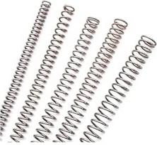 Suspaudimo spyruoklė, 1 vnt. Pramoninė suspaudimo spyruoklė Suspaudimo spyruoklės vielos skersmuo 1,5/2 mm Išorinis skersmuo 10 mm - 30 mm Ilgis 305 mm (1,5 x 12 x 305 mm)