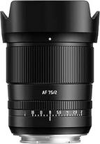 TTARTISAN 75 mm F2.0 fotoaparato objektyvas "Sony" E laikikliui Automatinio fokusavimo pilno formato portretinis objektyvas