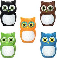 USB atmintinė 16GB pakuotė 5 BorlterClamp Memory Stick Mielos pelėdos modelio dovana studentams vaikams