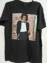 MICHAEL JACKSON OFICIALI PREKĖ OFF THE WALL JUOSTA KONCERTO MUZIKA DIDELIS Unisex Marškinėliai S gray