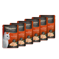 Miamor Feine Filets - drėgnas kačių maistas tunas su pomidorais želė 6x100g