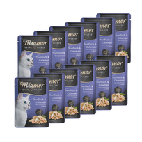 Miamor Feine Filets - drėgnas kačių maistas tunas su kalmarais drebučiuose 12x100g