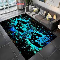 Žaidimų valdiklis 3D spausdinimo didelio ploto kilimas svetainei miegamajam sofai prie durų virtuvės grindų kilimėlis neslystantis dekoras patvarus kilimėlis 40x60cm (16x24in)