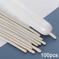 100 vnt. baltų ilgų balionų lankui rišti, sukimo balionų gimtadieniui, vestuvėms, vakarėliams 100pcs white