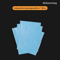 10/20/50 vnt. Vienkartinės chirurginės paklodės Chirurginė paklodė Mėlynas chirurginis rankšluostis Neaustinė Sterili paklodė 50*60cm Vandeniui atspari kelioninė paklodė