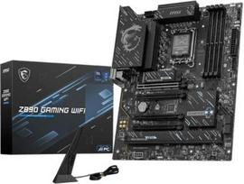 Mainboard MSI Intel Z890 LGA 1851 (Socket V1) ATX RAM DDR5-SDRAM 4xSlots Wi-Fi Yes Bluetooth Yes 3xNumber of M.2 (M) slots Z890GAMINGWIFI Z890 GAMING WIFI | 4711377291545