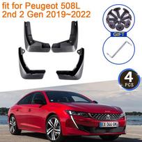 Skirta Peugeot 508 2-os kartos     Purvasaugiai Purvasaugiai Apsaugos nuo purslų Priekiniai Galiniai Ratai Automobilio Stiliaus Aksesuarai