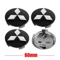 4 vnt. 60 mm automobilio stebulės dangtelio ratlankio centro emblemos dangtelis, skirtas „Mitsubishi Asx Lancer 10 Outlander 3 l200 Xpander Pajero 4 Montero V73 Triton“ for Mitsubishi&4pcs