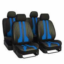 Universali sandwich tipo medžiagos automobilio sėdynės užvalkalas su oro pagalvių suderinamumu 4-piece set juoda