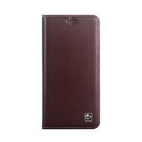 Originalios odos dėklas Moto G 5G E6S Edge E7 Plus G8 Power Lite G9 Play 2021 One Fusion G30 G50 G60 Laikiklis Atverčiamas piniginė dangtelis, For G Stylus 2021 5G ruda