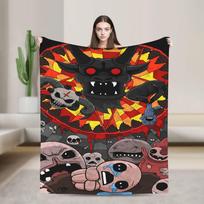 The Binding Of Isaac Šilta Minkšta Antklodė Kempingo Pliušiniai Lovos Patalynės Užtiesalai Juokinga Namų Dekoro Flanelinė Lovatiesė Sofos Lovo Dangalas 30x40in