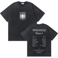 Reperis Kanye Westas Baigimo meškiukas Grafinis Plauti Vintage Marškinėliai Vyrai Moterys Grynos Medvilnės Marškinėliai Hip Hop Viršutiniai Mada Negabaritiniai Viršutiniai Viršutiniai S