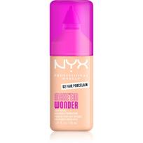 NYX Professional Makeup Make ‘Em Wonder lengvos tekstūros matinis makiažo pagrindas atspalvis 02 Fair Porcelain 30 ml