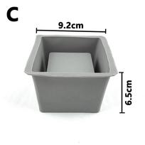 Gėlių vazono silikoninė forma Betoninė cementinė gėlių vazono forma Aromaterapinė gipso forma Rankų darbo molinė vazono forma